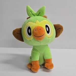 Pokemon Grookey Plush Toy 8" Green Grass Starter Galar Region WCT Kawaii Anime